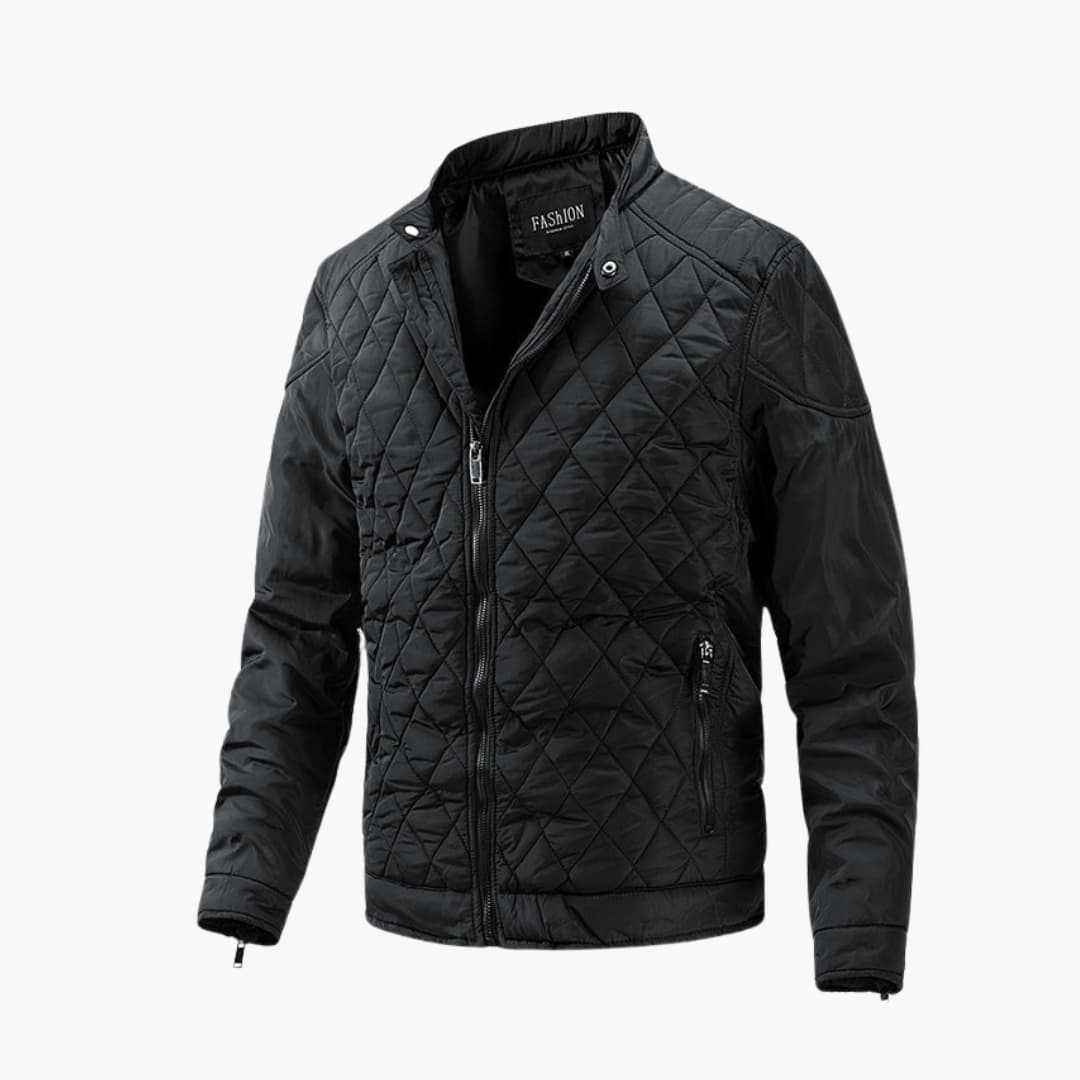 Drune | Jacke Zip-Up Winter Karierte Jacke