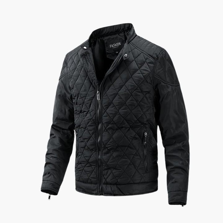 Drune | Jacke Zip-Up Winter Karierte Jacke