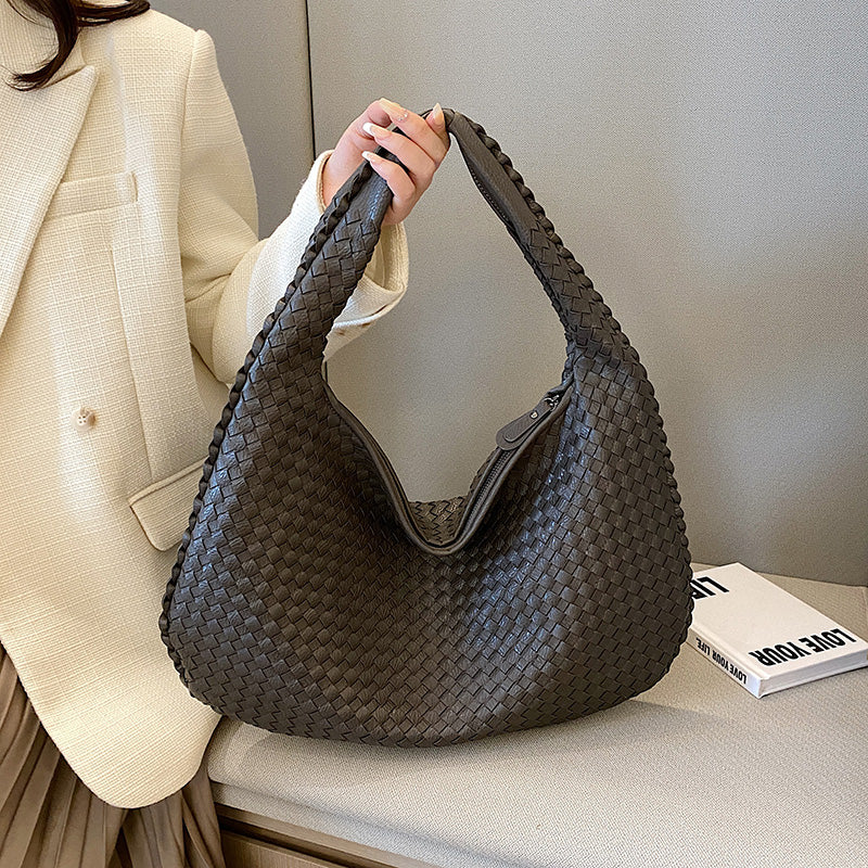Drune | Tasche Reißverschluss Große Kapazität Umhängetasche Handtasche