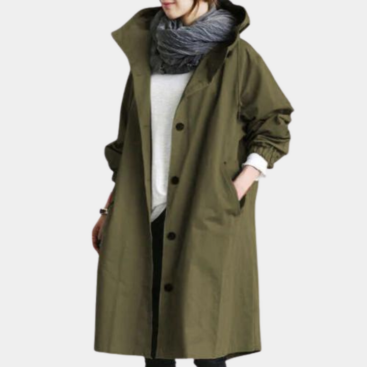 Drune | Lange Damenjacke Modern