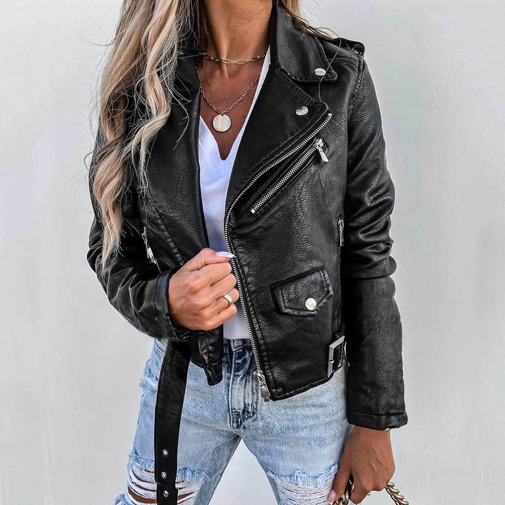 Drune | Bikerjacke mit Revers Herbst
