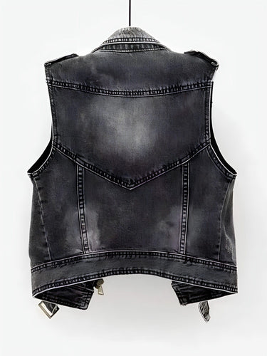 Drune | Lässige Damenweste aus Denim