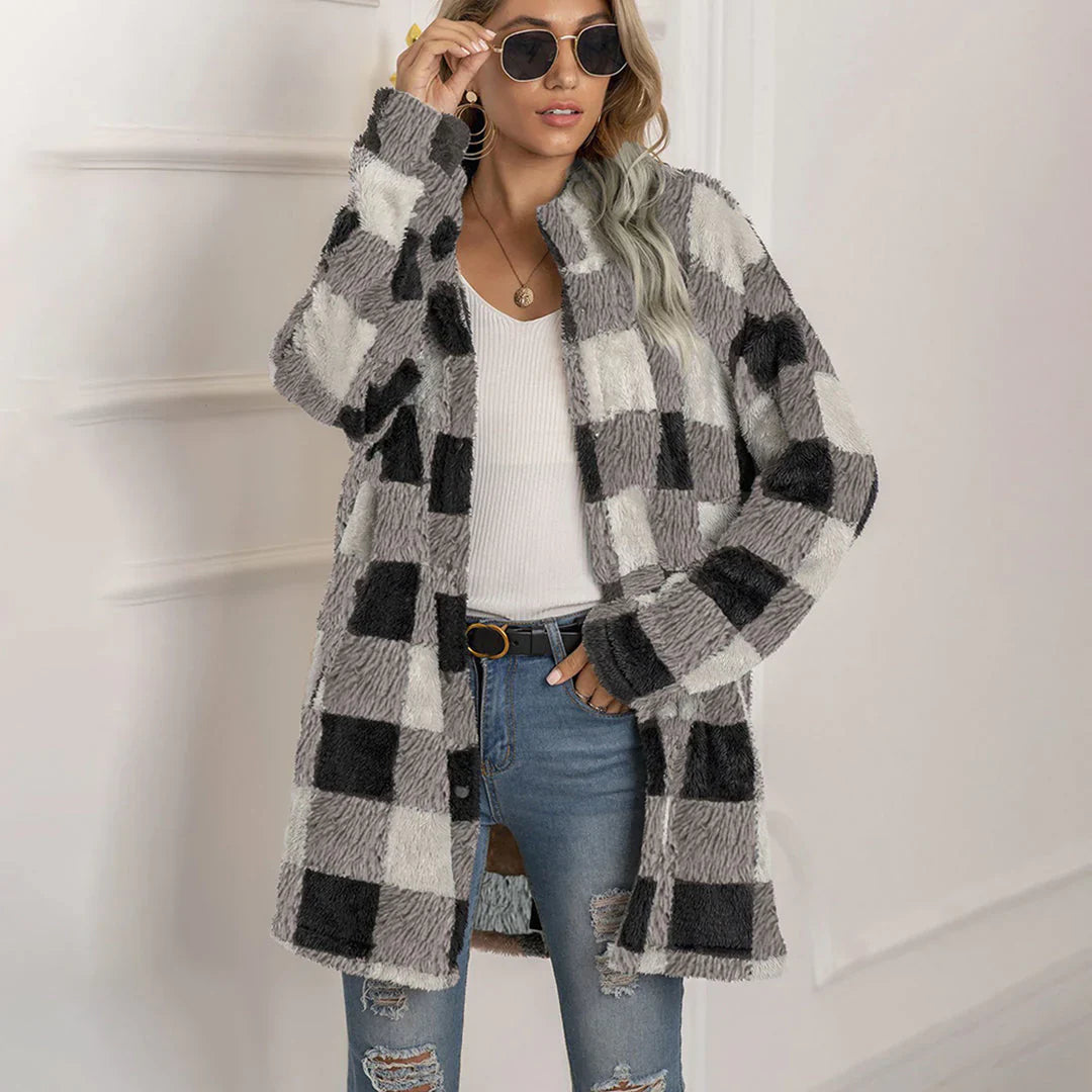 Drune | Bequeme karierten Jacke