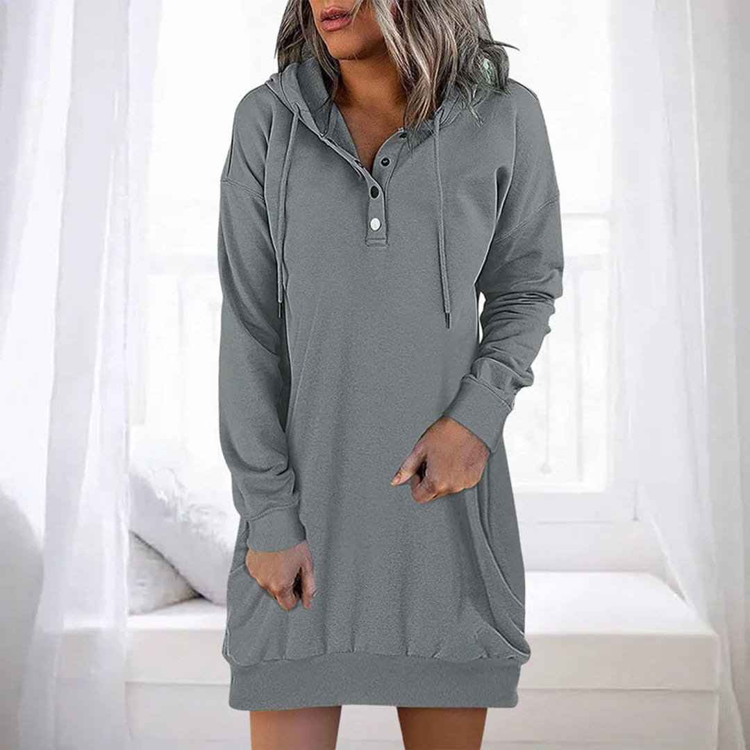 Drune Strickjacke Hoodie