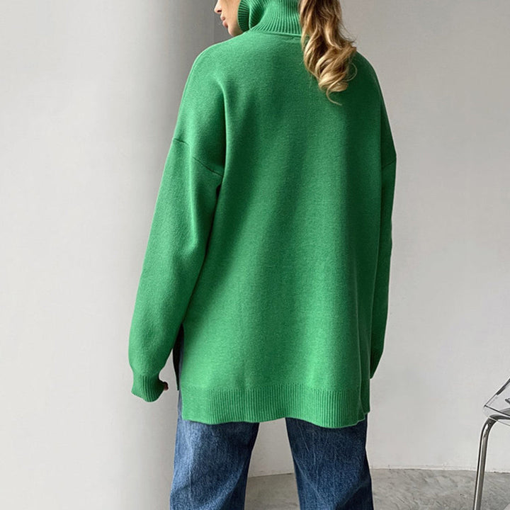 Drune | Modischer Pullover mit Seitenschlitzen
