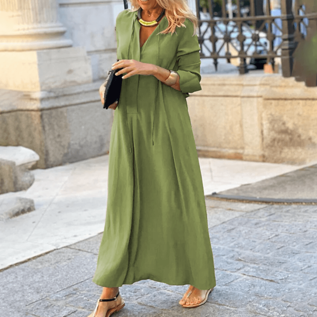 Drune | Elegantes Bequemes Maxikleid für Damen