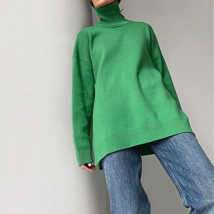 Drune | Modischer Pullover mit Seitenschlitzen