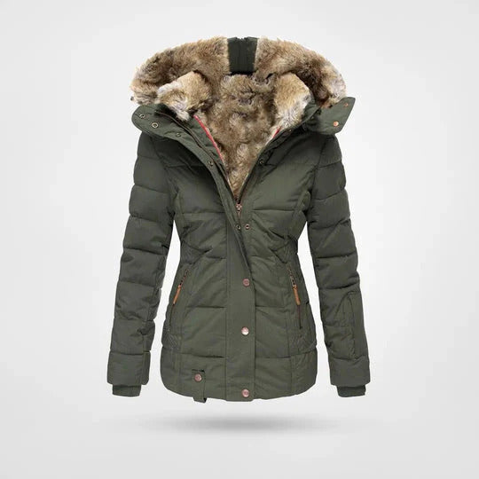 Drune | Winterjacke mit Pelzkragen