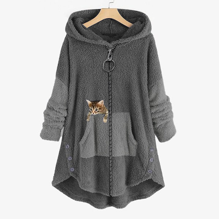 Drune | Fleecejacke mit Kapuze