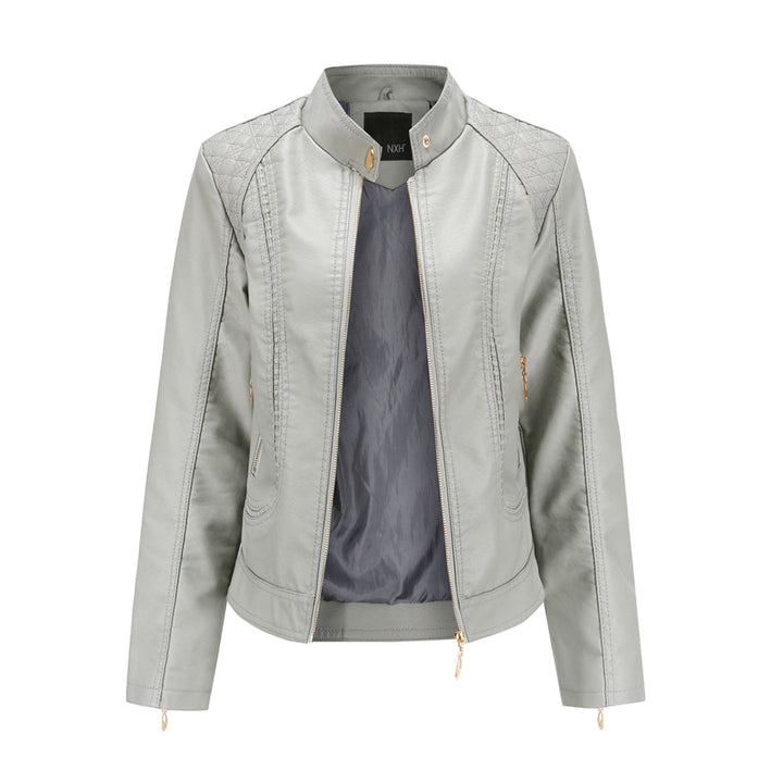 Drune | Stilvolle Leder Damenjacke aus echtem Leder