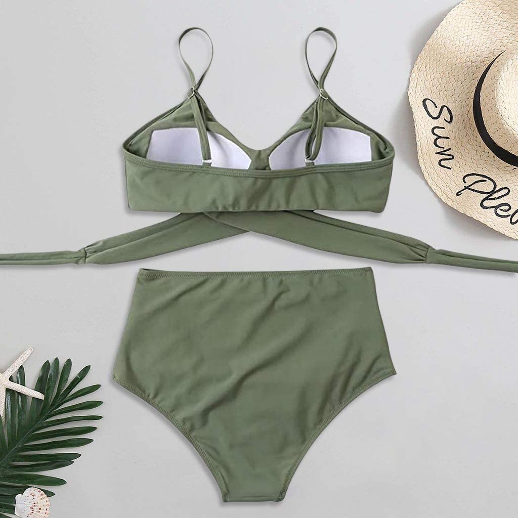 Drune | Buntes High-Waist-Biki für Damen