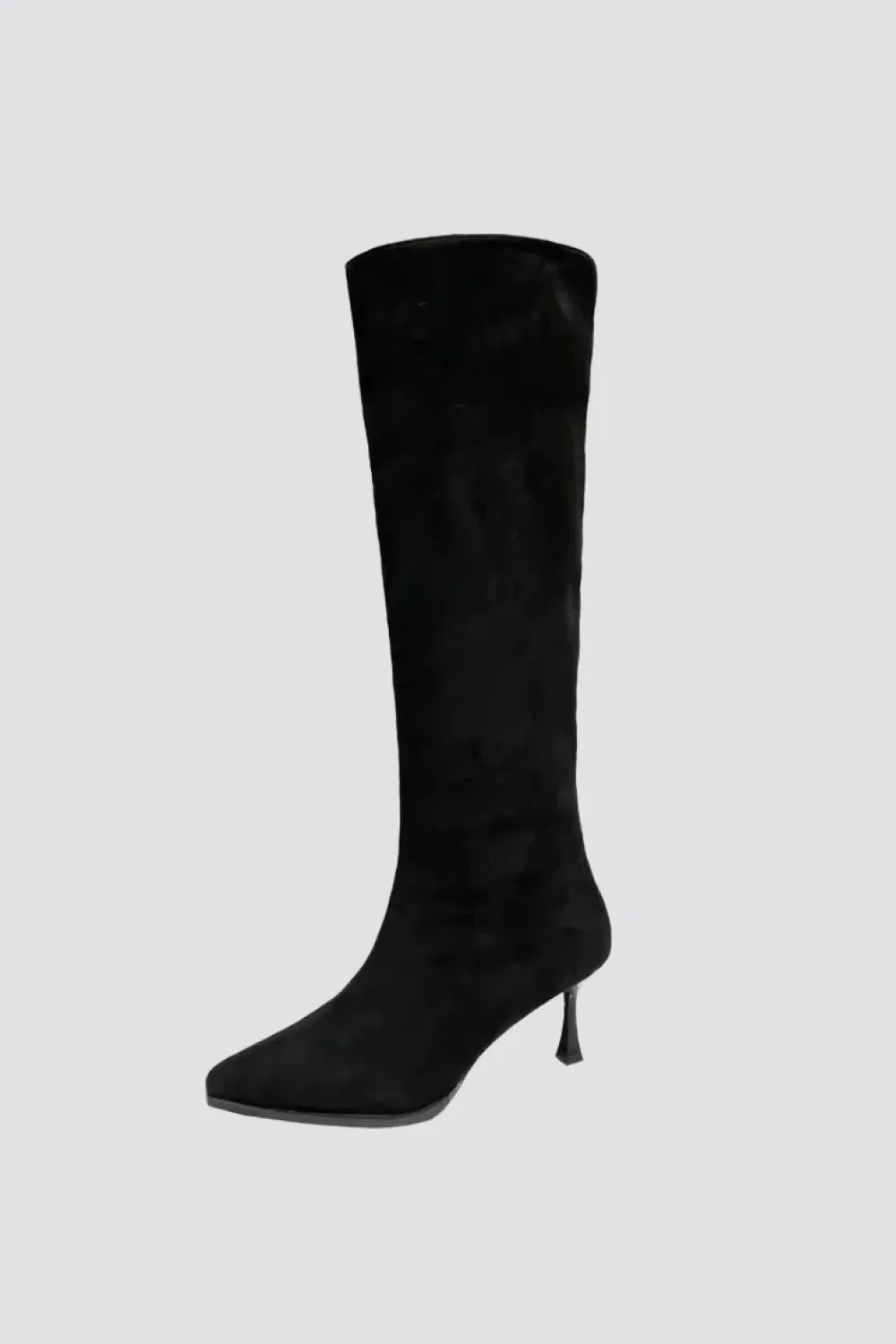 Drune | Elegante Damen Kniehohe Stiefel mit Hohem Absatz