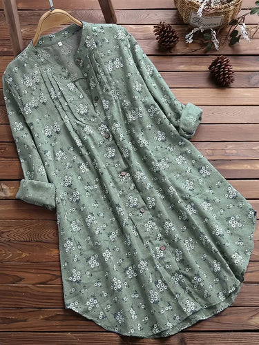 Drune | Blumige Bluse mit romantischem Design