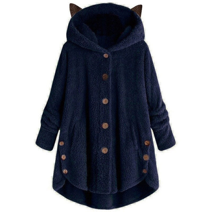 Drune | Plüsch Gefütterte Katzenjacke