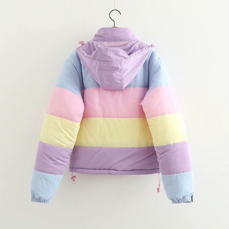 Drune | Damen Winterjacke in Pastelltönen