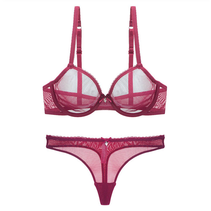 Drune | Transparentes Lingerie-Set