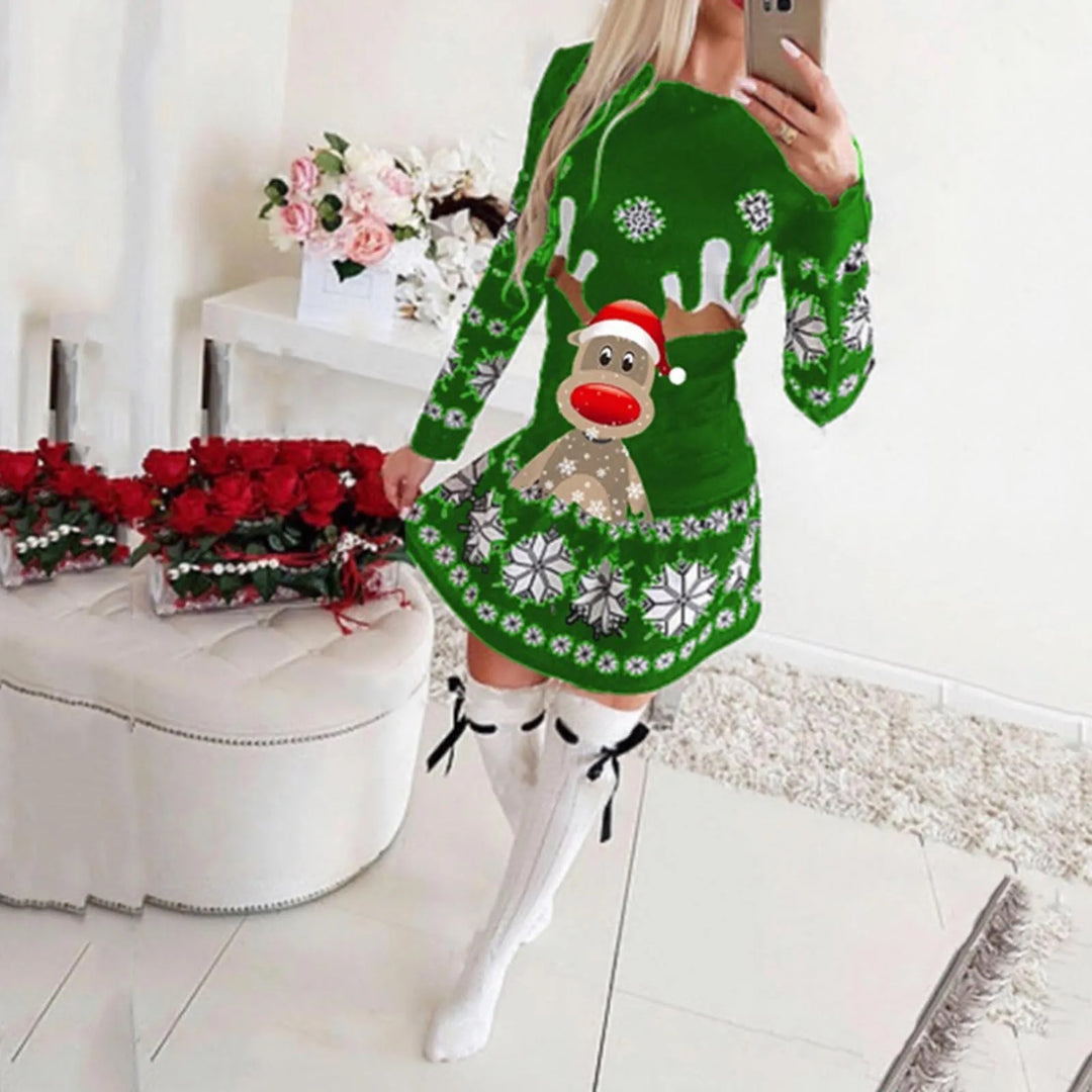 Drune -  Hässlicher Weihnachtspulli - Casual jumper med rensdyrprint
