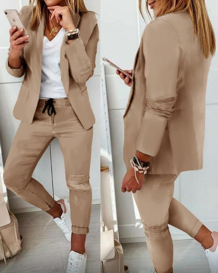 Drune | Elegantes Blazer-Set [Blazer+Hose]
