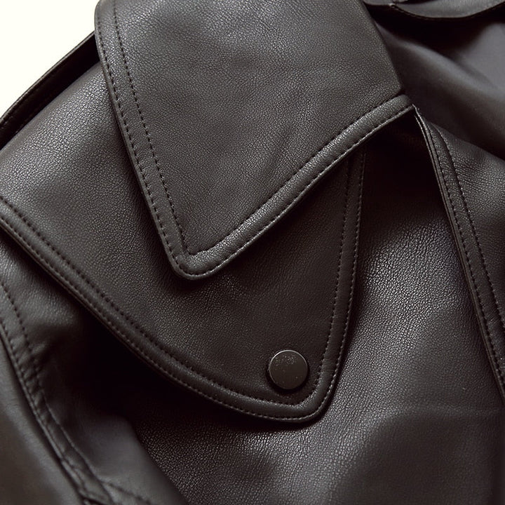 Drune | Damen Gekürzt Jacke - Mit Gürtel