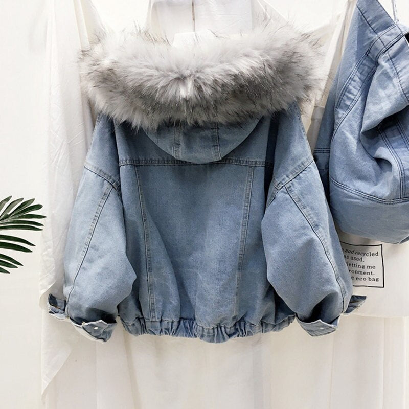 Drune | Denim Winterjacke Für Damen