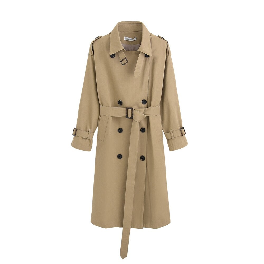 Drune | Langer Trenchcoat für Damen
