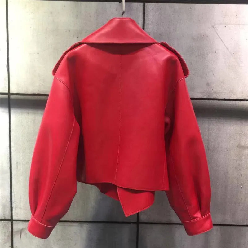 Drune | Retro Stilvolle Lederjacke