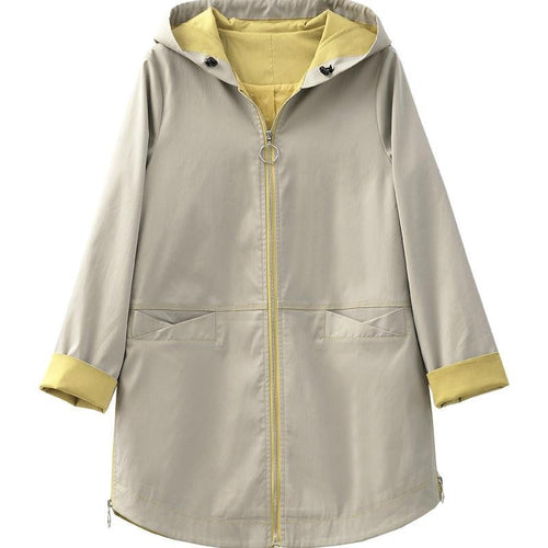 Drune | Zweifarbige Übergangsjacke für Damen