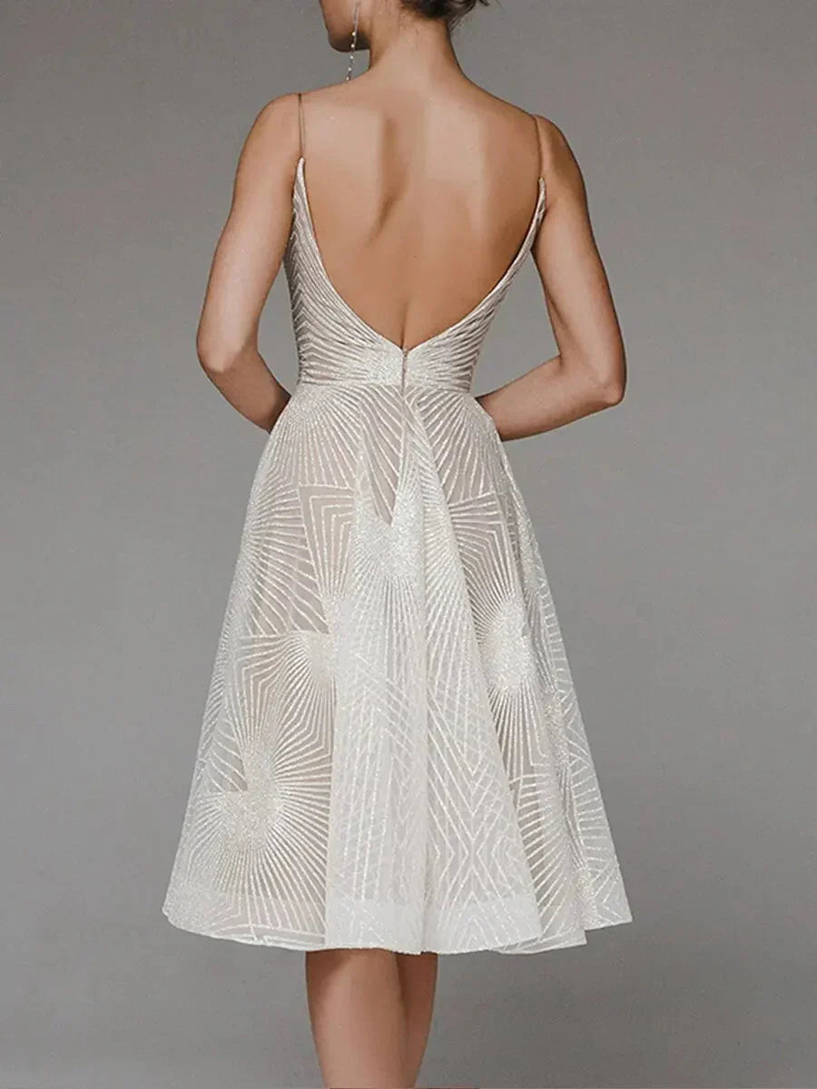 Drune | Elegantes Midi Kleid Für Anlässe Tagsüber Und Abends