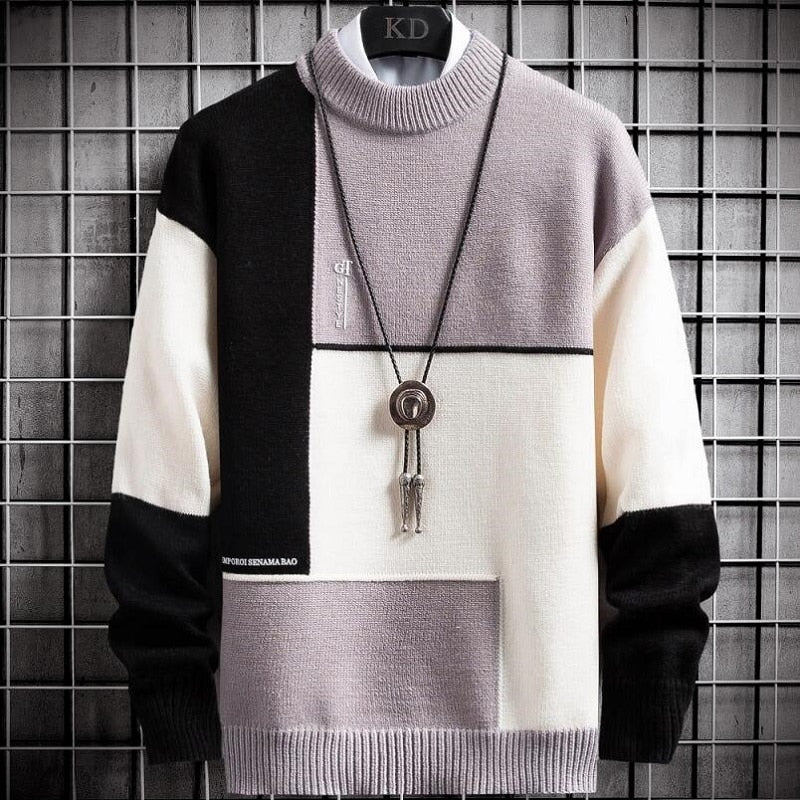Drune | Patchwork Pullover