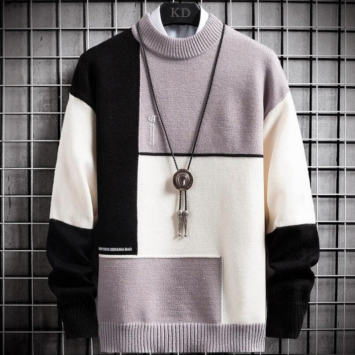 Drune | Patchwork Pullover