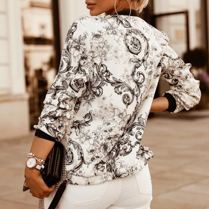 Drune | Leichte Blumenjacke