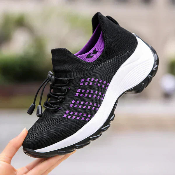 Drune | Orthopädische Schuhe - Sofortige Schmerztherapie bei Plantarfasziitis - Dehnbares gestricktes T-Stoff
