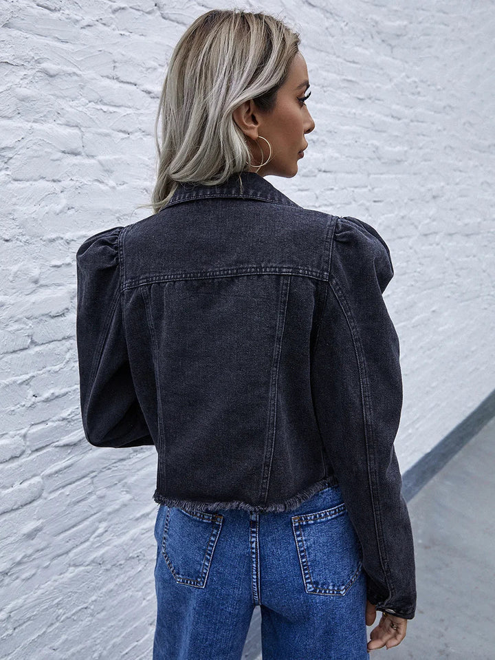 Drune | Damenjacke mit Puffärmeln und Modernem Look