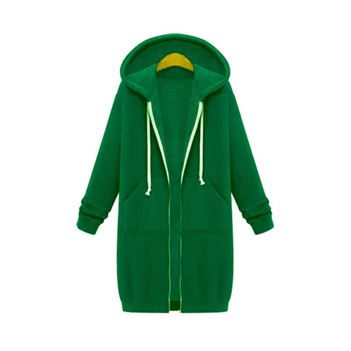 Drune | Chic lange Sweatshirtjacke