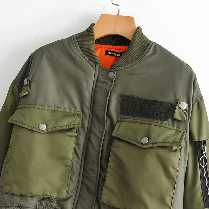 Drune | Übergangsjacke im Military-Stil für Damen