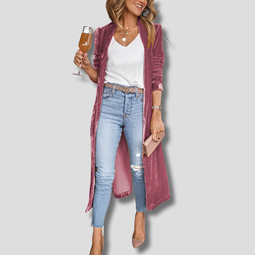 Drune | Langer Duster Cardigan für Damen