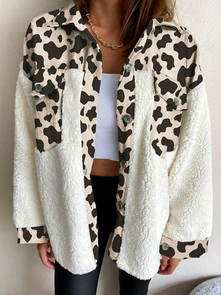 Drune | MODACHIC Karierte Lammwolljacke