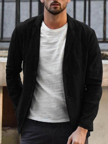 Drune | Casual Blazer aus weicher Baumwolle