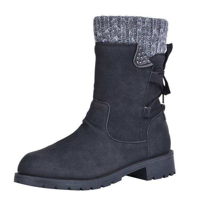 Drune | Grakosystiefel mit Retro-Metall und Schnallenverzierung