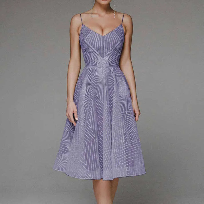 Drune | Elegantes Kleid Mit Offenem Rücken