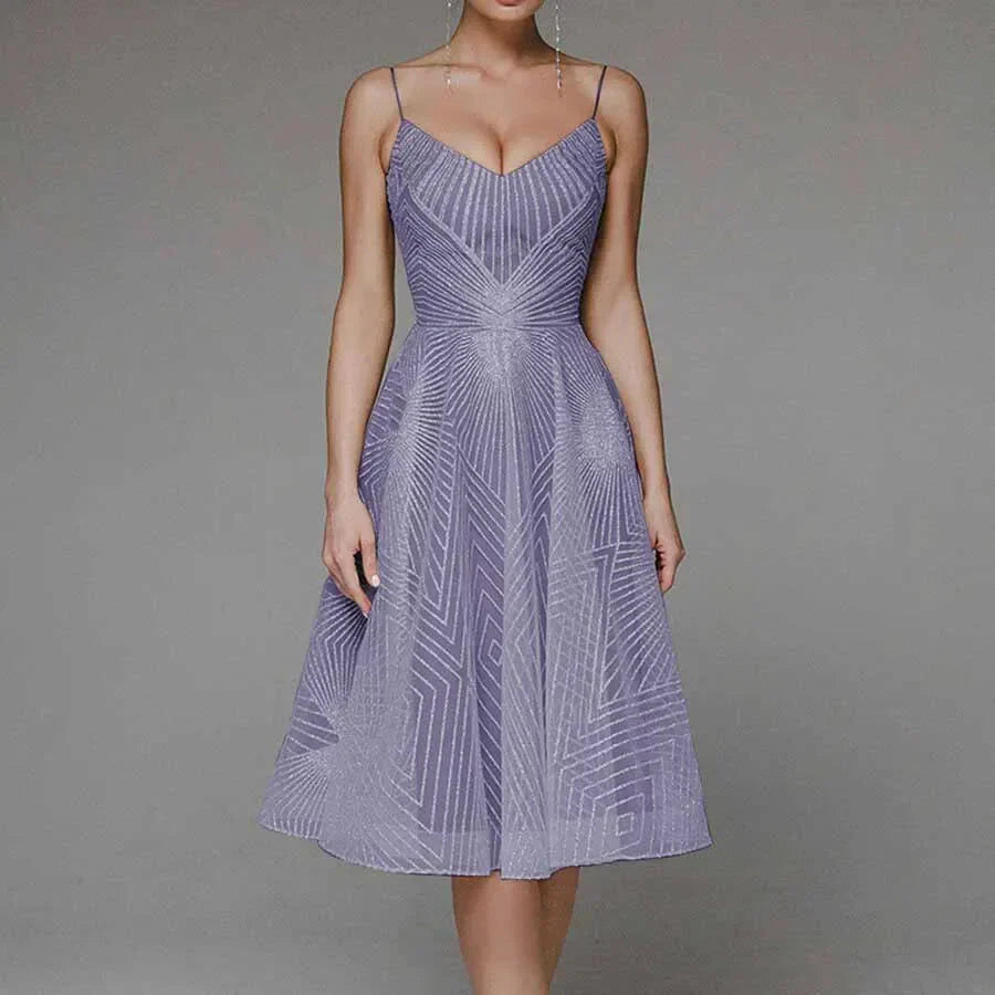 Drune | Elegantes Midi Kleid Für Anlässe Tagsüber Und Abends