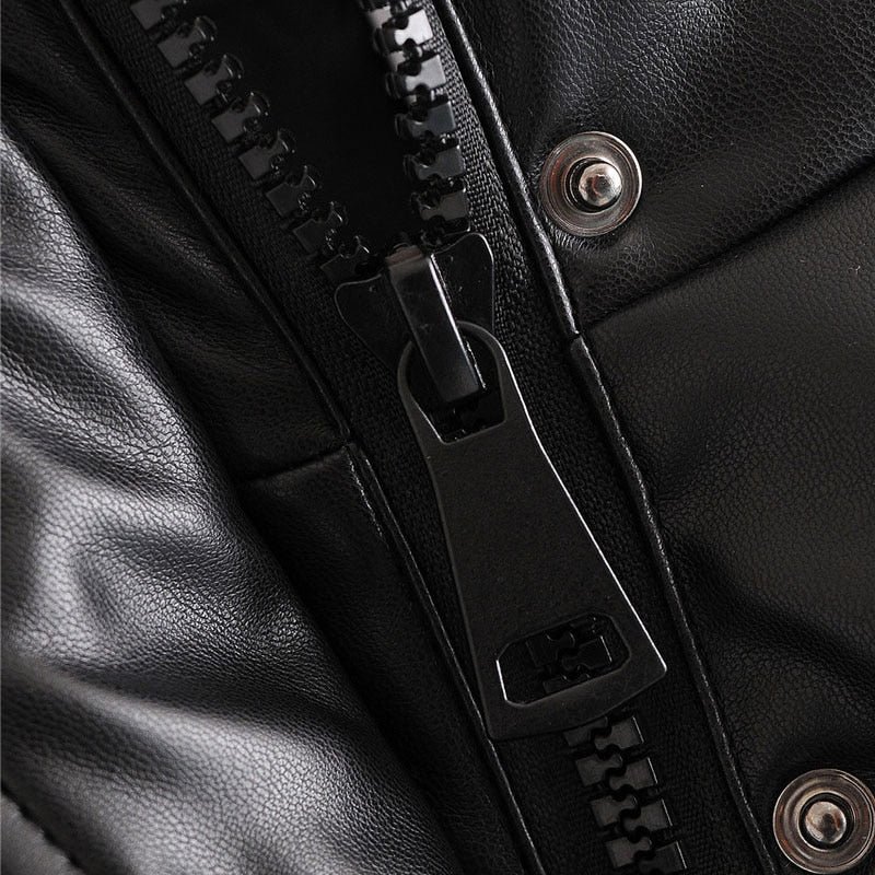 Drune | Winterjacke aus Leder für Damen