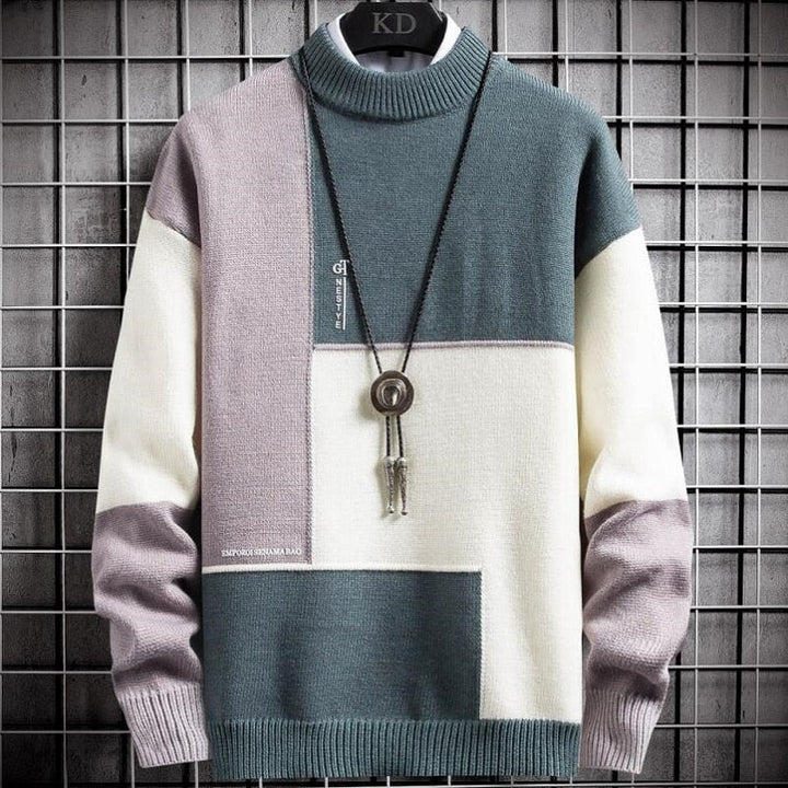 Drune | Patchwork Pullover