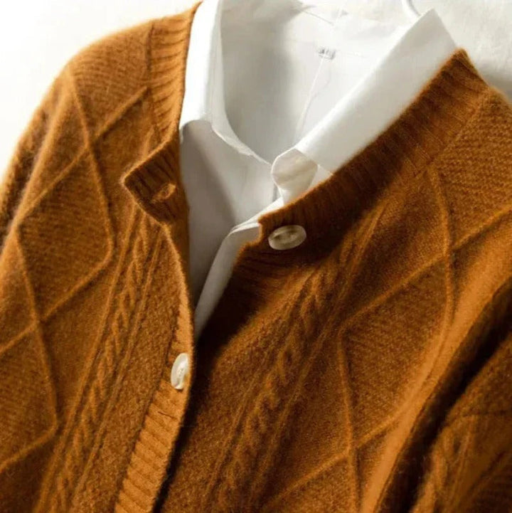 Drune | Luxus Strickjacke