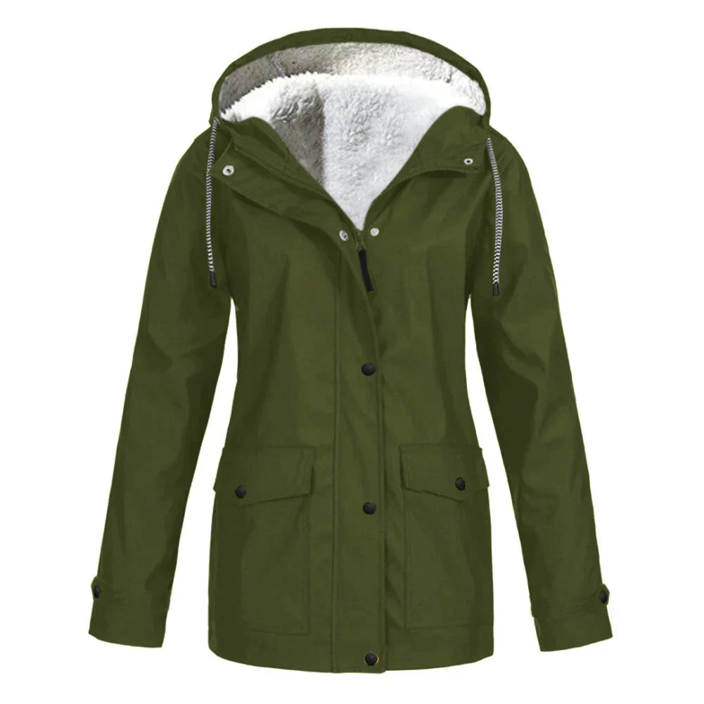 Drune | Regenjacke für Damen - Warme