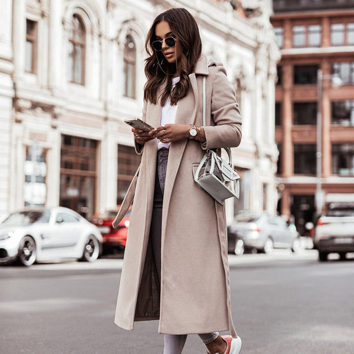 Drune | Lange Wolljacke für Frauen