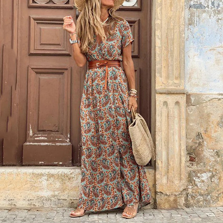 Drune | Kleid mit Paisley-Druck