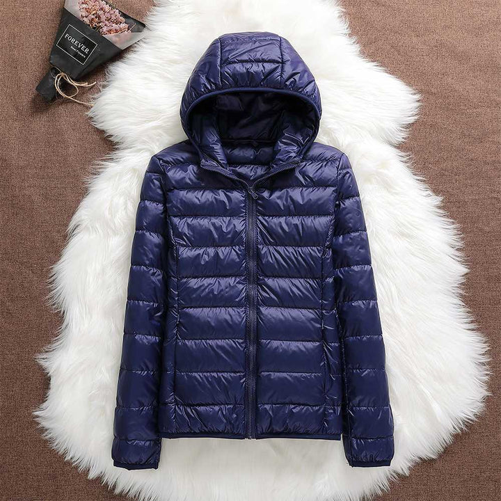 Drune | Gesteppte Damen Übergangsjacke mit Kapuze