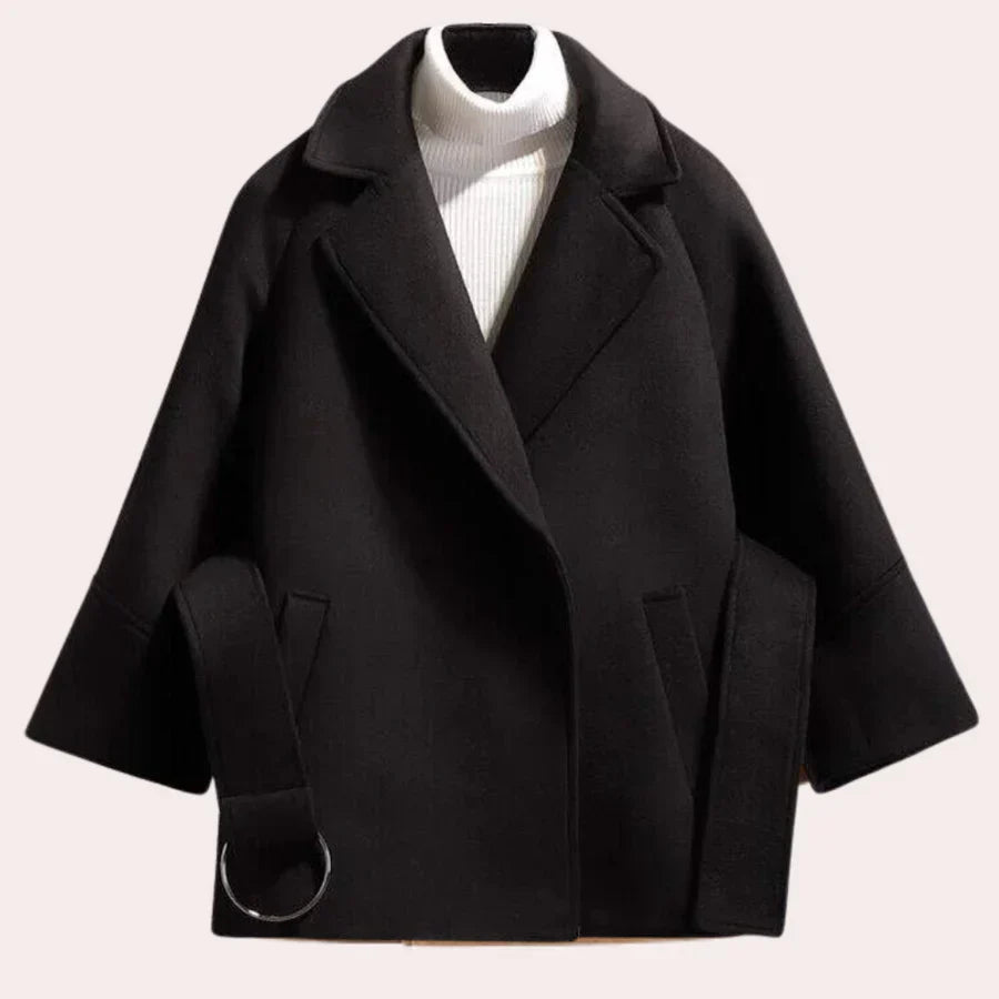 Drune | Stylische Jacke mit Modischem Gürtel für Damen
