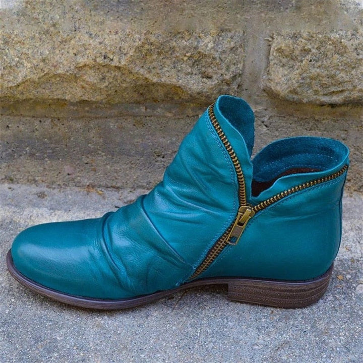 Drune | Damen Reißverschluss-Stiefel